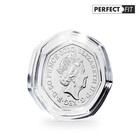 Capsules pour monnaies, Rondes Ø interne 27.3 mm. sans bord - ULTRA PERFECT ■ par  10 pcs.     ACTION