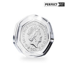Coin Capsules, Round - Internal Ø 27.3 mm. without rim - ULTRA PERFECT ■ per  10 pcs.    ACTION