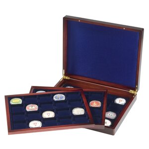 Presentation case, Volterra Trio - compartment dim: 48x48 mm. (60 pcs.)