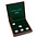 Leuchtturm, Presentatie cassette, Volterra Uno - voor Munten - Wunderwelt Insekten, 5 Euromunten in capsules (9 st.)  Mahoniekleur - afm: 190x195x26 mm. ■ per st.