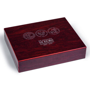 Presentation case, Volterra Quatro - for 10 Euro coins (104 pc.)