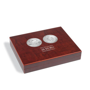 Presentation case, Volterra Duo - for 20 Euro coins (60 pcs.)