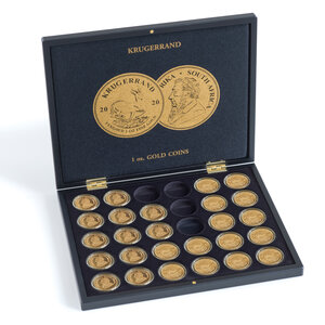 Presentation case, Volterra Uno - for Coins - Krügerrand, 1 oz Gold in capsules (30 pcs.)