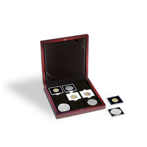 Écrin de monnaies, Volterra -  pour Capsules 50x50 mm. (9 pcs.)