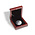 Leuchtturm, Coin box, Volterra -  for Coin max Ø 41 mm. (1 pc.)  Mahogany color - dim: 80x80x30 mm. ■ per pc.
