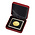 Leuchtturm, Coin box, Nobile - for Coin capsule 50x50 mm. (1 pc.)  Red - dim: 65x65x26 mm. ■ per pc.