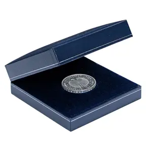 Luxus, Munten box, Midi - Vormschuim - Blauw - afm: 90 x 90 x 30 mm.