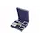 Luxus, Coin Box , Maxi - Moldable foam - Blue - dim: 160 x 160 x 35 mm.