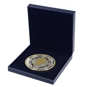 Luxus, Munten box, Maxi - Vormschuim - Blauw - afm: 160 x 160 x 35 mm.