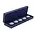 Safe, Luxus, Munten box, Long - Vormschuim - Blauw - afm: 242x67x35 mm. ■ per st.