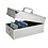 Case, Alu.MK - suitable for: PP Coin Sets - with handle - dim: 185 x 365 x 160 mm.