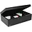 Archive Box , Black - for Coin Box 70 x 70 x 27 mm. (20 pcs.) Black - dim: 335 x 156 x 105 mm.