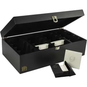 Safe  Coin storage box,  Coin cases 70x70 mm.