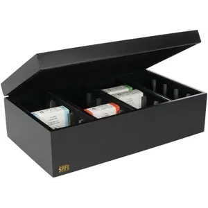 Safe  Coin storage box,  Coin cases 90x90 mm.