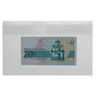 Safe, Protective cover suitable for Banknotes - Transparent - dim: 205x125 mm. ■ per 10 pcs.