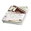 Album, Retro Small (relié) für Postkarten (148 x 105 mm.) mit 50 Blätter - Designdruck - Abm: 190 x 235 x 55 mm.