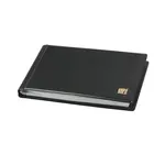 Safe, Pocket size, Album (bound)  suitable for Banknotes - 20 sheets - Black - dim: 210x110x15 mm. ■ per pc.