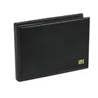 Safe, Pocket size, Album (bound)  for Coin holders 50x50 mm. (72 pc.)  12 sheets - Black - dim: 190x135x25 mm. ■ per pc.