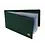 Pocket size, Album (bound) for Coins Ø 40 mm. (80 pcs.) 10 sheets - Green - dim: 210 x 105 x 25 mm.