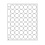 ENCAP, Sheets (4 rings) for coins Ø 22,2-23 mm. (48 pcs.) Transparent - dim: 240 x 282 mm.
