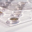 ENCAP, Sheets (4 rings) for Slabs capsules 60 x 85 mm. (9 pcs.) Transparent - dim: 240 x 282 mm.