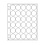 ENCAP, Sheets (4 rings) for coins Ø 32-33 mm. (30 pcs.) Transparent - dim: 240 x 282 mm.