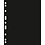 Trennblätter - modell: GRANDE (4 Ringe) Schwarz - Abm: 240 x 282 mm.