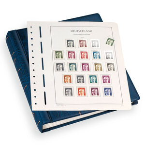 Album Perfect (DP), incl. boite de protection et sans feuilles - Vert - barre rotative - Dim: 305 x 317 x 60 mm