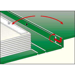 Album Perfect (DP), incl. slipcase and without sheets - Blue - turn-bar - Dim: 305 x 317 x 60 mm