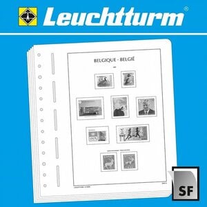 Supplément de période: 2020-2024 - Belgique - feuilles pour Album de base (67 pcs.) - Leuchtturm (13 Anneaux)
