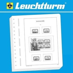Supplement period: 2010-2019 - Denmark - sheets for Basic album - Leuchtturm (13 Rings)