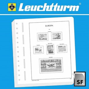 Supplement period: 1985-1989 - Europe, CEPT - sheets for Basic album (58 pcs.) - Leuchtturm (13 Rings)