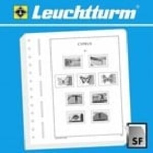 Supplement period: 1960-1979 - Cyprus  - Sheets for basic album (41 pcs.) - Leuchtturm,  preprint sheets (champagne colored)