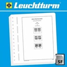Supplement period: 1946-1978 - Federal Republic of Germany, type: Z - sheets for Joint-prints (cohesive stamps) (36 pcs.) - Leuchtturm, preprint sheets (champagne colored)