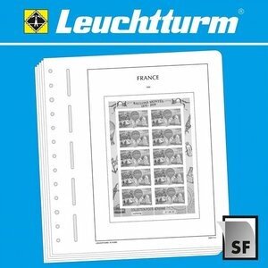 Nachtrag Zeitraum: 1999-2021 - Frankreich (K) - Blätter für Kleinbögen (27 Stk.) - Leuchtturm (13 Ringe)