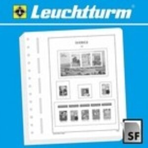 Nachtrag Zeitraum: Schweiz Internationale Ämter, Jahre 1964 - 2012- 13 Rings Vordruckblätter (champagnerfarben)