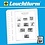 Supplement period: 2011-2023 - Germany (AZ) - sheets for Joint-prints (cohesive stamps) (18 pcs.) - Leuchtturm (13 Rings)