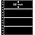Insert sheets, Black 2-sided use - 4 compartments horizontal - LEUCHTTURM, R - type 4.S - 13 Rings - Pocket dim: 248x68 mm. ■ per 5 piecess.