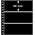 Insert sheets, Black 2-sided use - 3 compartments horizontal - LEUCHTTURM, R - type 3.S - 13 Rings - Pocket dim: 248x94 mm. ■ per 5 piecess.