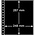 Leuchtturm, R bladen (13 rings) type: 1S - 1 vaks indeling (248x287) Zwart - afm: 270x297 mm. ■ per 5 st.