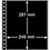 Feuilles de pochettes, Noir Utilisation des 2 côtés - 1 pochette horizontale, R - type 1.S - 13 Anneaux - Dim. Du pochette: 248x287 mm.