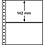 Insert sheets, Fully transparent - 2 compartments horizontal, R - type 2.C - 13 Rings - Pocket dim: 248x142 mm.