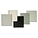 Blanc sheets, without any printing  - Sheet color: Champagne - LEUCHTTURM (13 Rings) - dim: 270x297 mm. ■ per 50 pc.