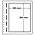 Insert sheets, Champagne - 1 compartment horizontal - LEUCHTTURM, LB - type LB.1 - 13 Rings - Pocket dim: 190x254 mm. ■ per 10 piecess.