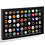 Presentation Display, Finestra - suitable for Champagne capsules (60 pcs.) Black with Black interior - dim: 403 x 255 x 34 mm.