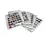 FC, Sheets (4 rings) 42 compartments - suitable for Champagne caps - Transparent - dim: 230 x 305 mm.