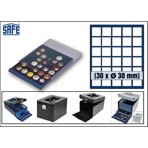Stacking element, Nova Standard - suitable for Champagne Caps (30 pcs.) Dark blue - dim: 245 x 200 x 35 mm.