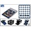 Stacking element, Nova Standard - suitable for Champagne Caps (30 pcs.) Dark blue - dim: 245 x 200 x 35 mm.