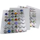 Safe, FC, Sheets (4 rings)  42 compartments - suitable for Bottle Caps - Transparent - dim: 230x305 mm. ■ per 2 pcs.