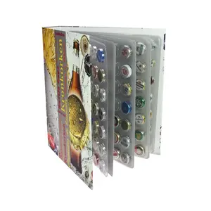 Safe Compact A4 album, Bierkapseln, Sammelblätter